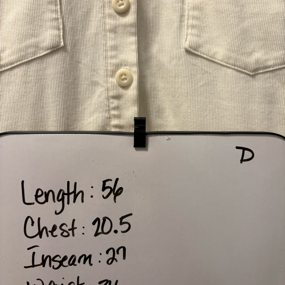 Outerknown Jumpsuit - white Neutrals medium NWT - Picture 12 of 12